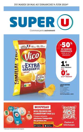 Catalogue SUPER U - 28/05/2024 - 09/06/2024.