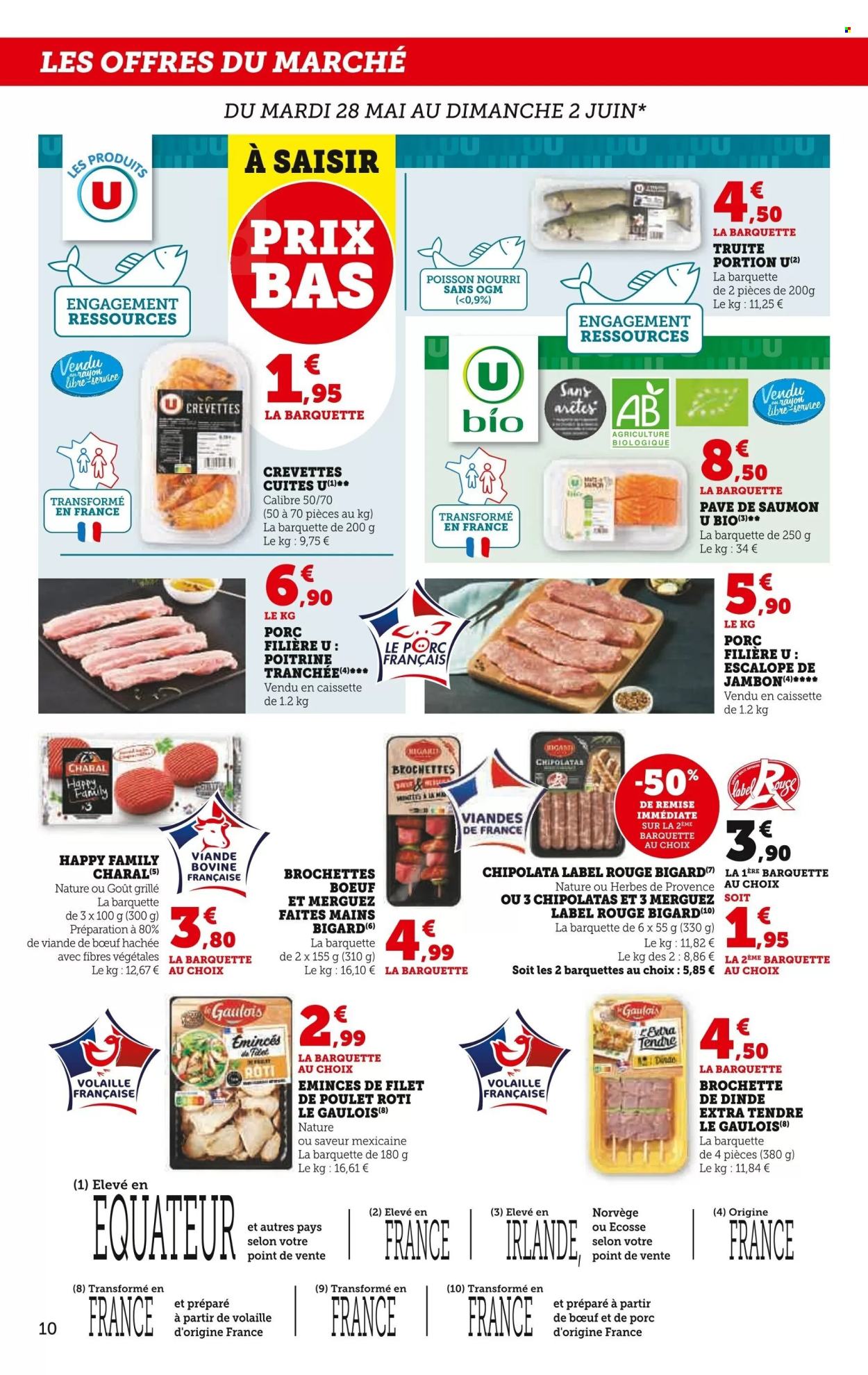 Catalogue SUPER U - 28/05/2024 - 09/06/2024. Page 10