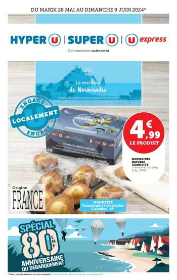 Catalogue Magasins U - 28/05/2024 - 09/06/2024.