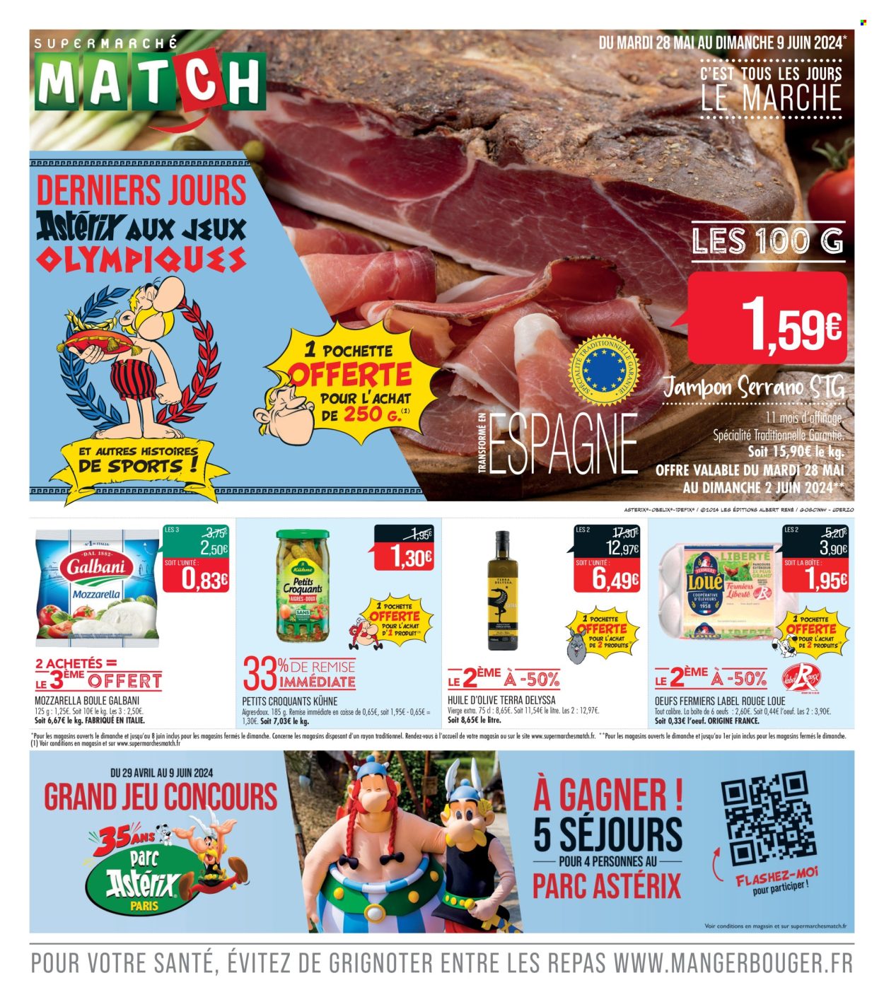 Catalogue Supermarché Match - 28/05/2024 - 09/06/2024. Page 1