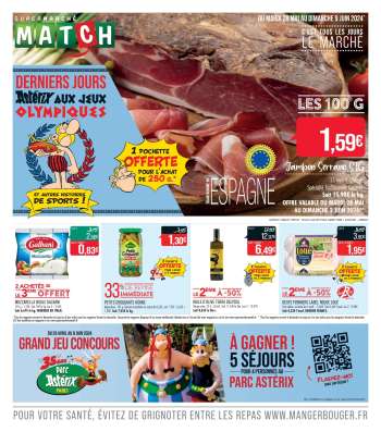 Catalogue Supermarché Match - 28/05/2024 - 09/06/2024.