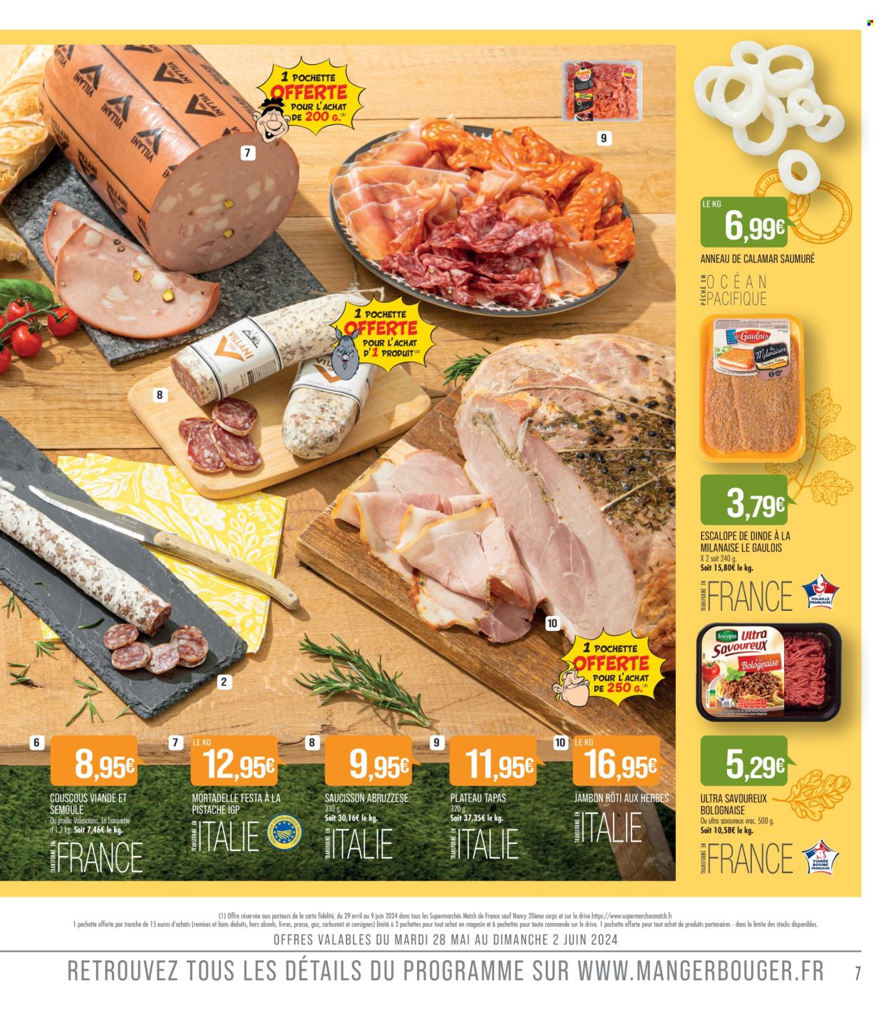 Catalogue Supermarché Match - 28/05/2024 - 09/06/2024. Page 7