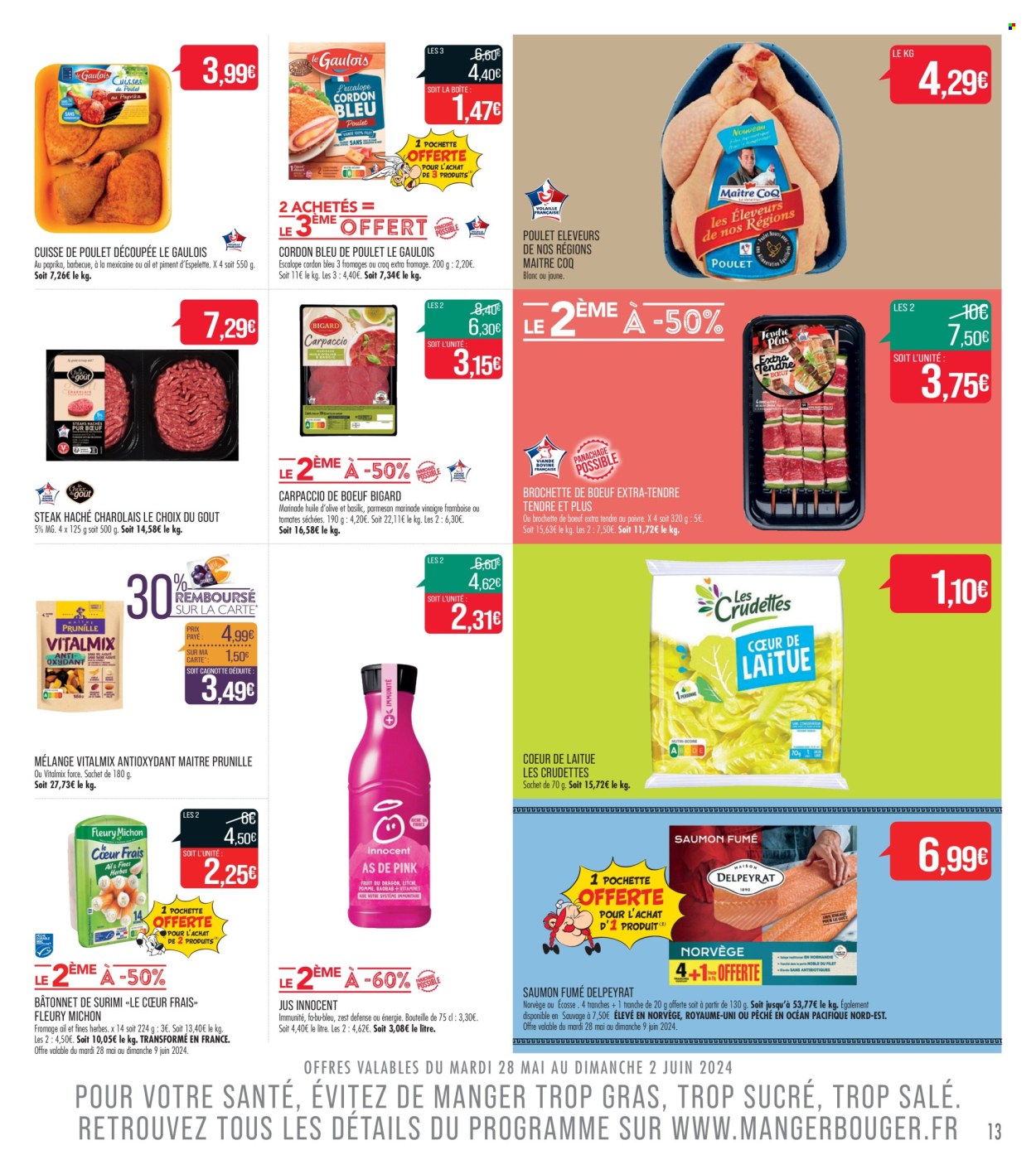 Catalogue Supermarché Match - 28/05/2024 - 09/06/2024. Page 13