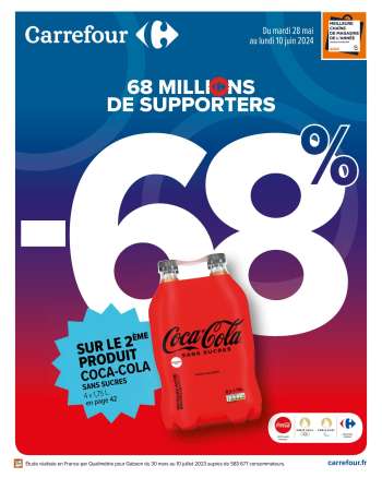 Catalogue Carrefour Hypermarchés - 28/05/2024 - 10/06/2024.