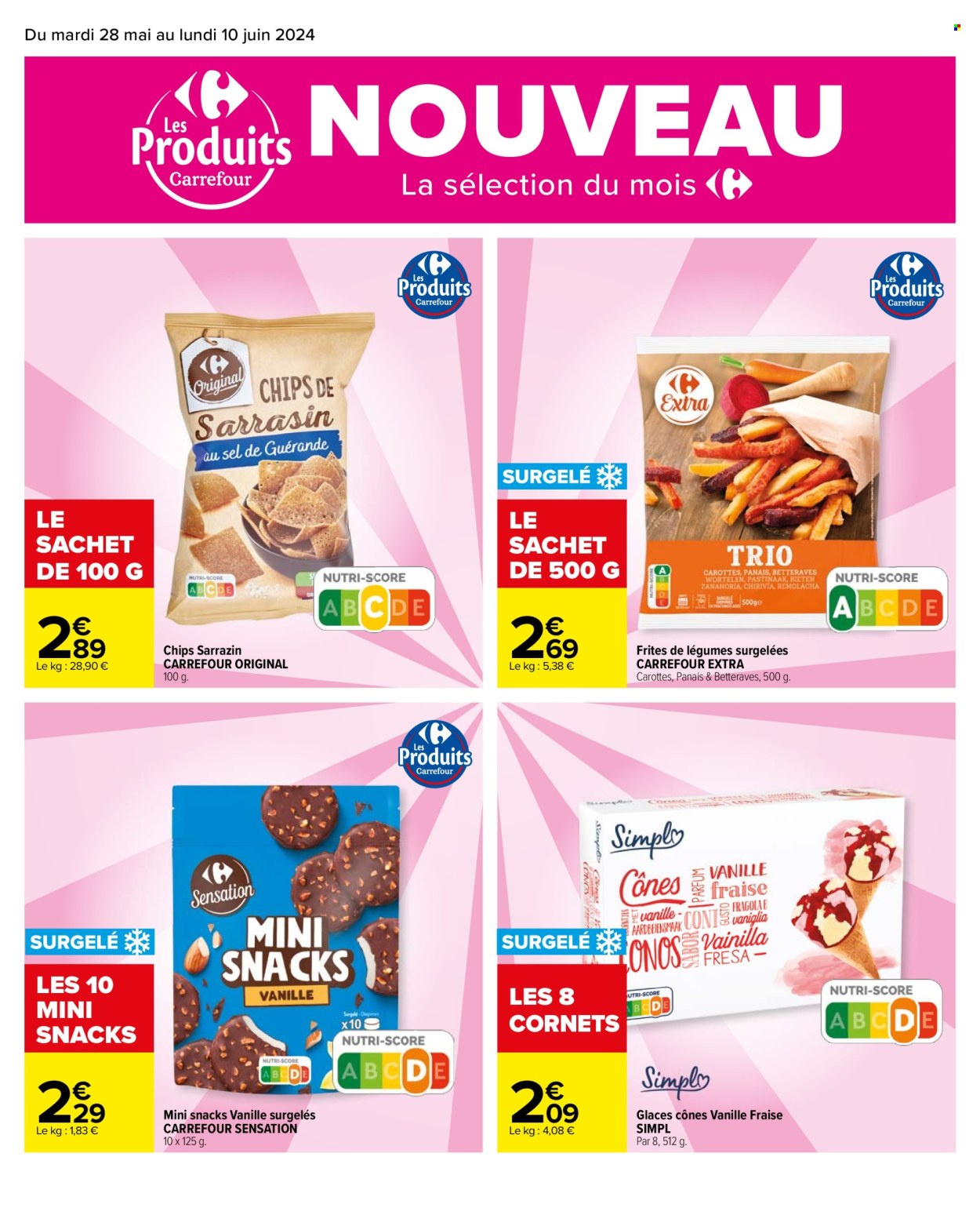 Catalogue Carrefour Hypermarchés - 28/05/2024 - 10/06/2024. Page 4