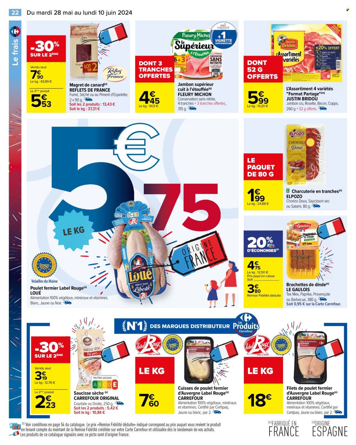 Catalogue Carrefour Hypermarchés - 28/05/2024 - 10/06/2024. Page 26