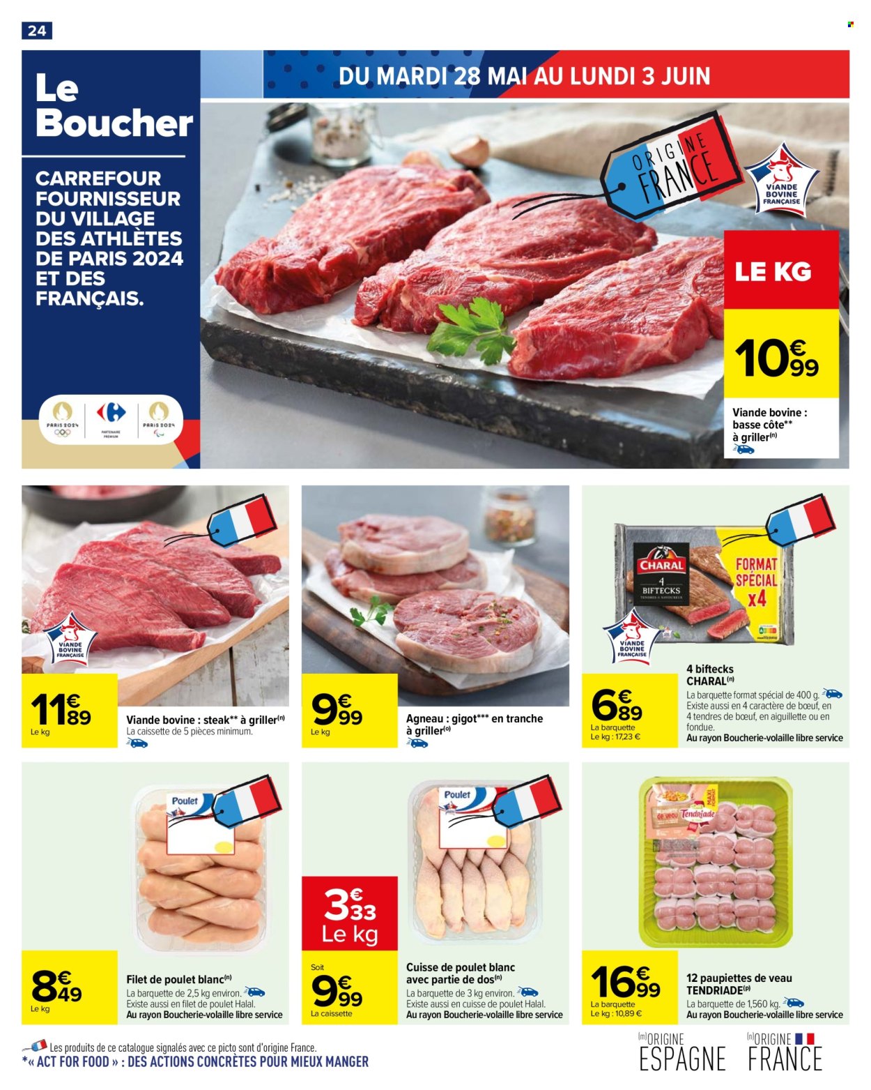 Catalogue Carrefour Hypermarchés - 28/05/2024 - 10/06/2024. Page 28