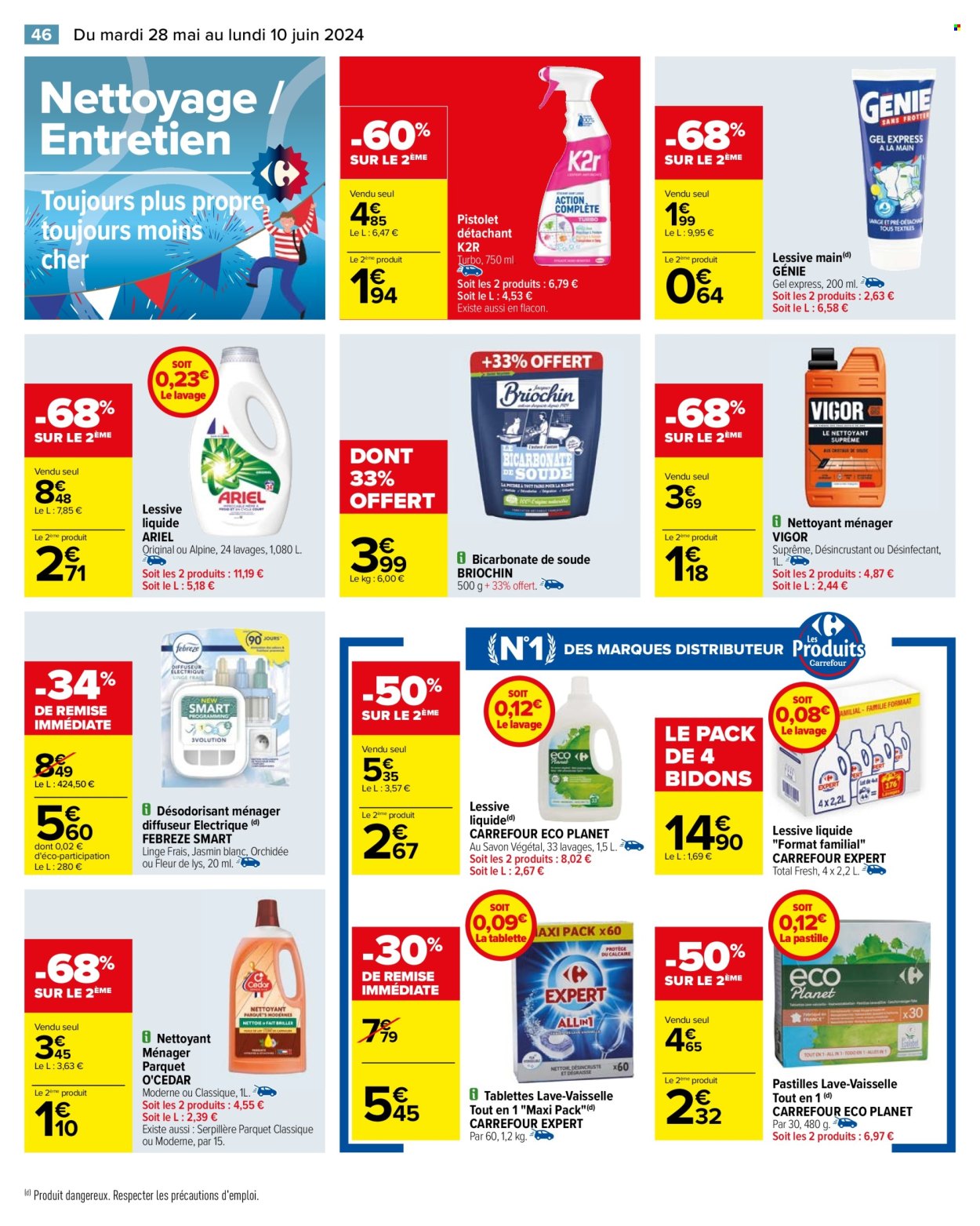 Catalogue Carrefour Hypermarchés - 28/05/2024 - 10/06/2024. Page 50