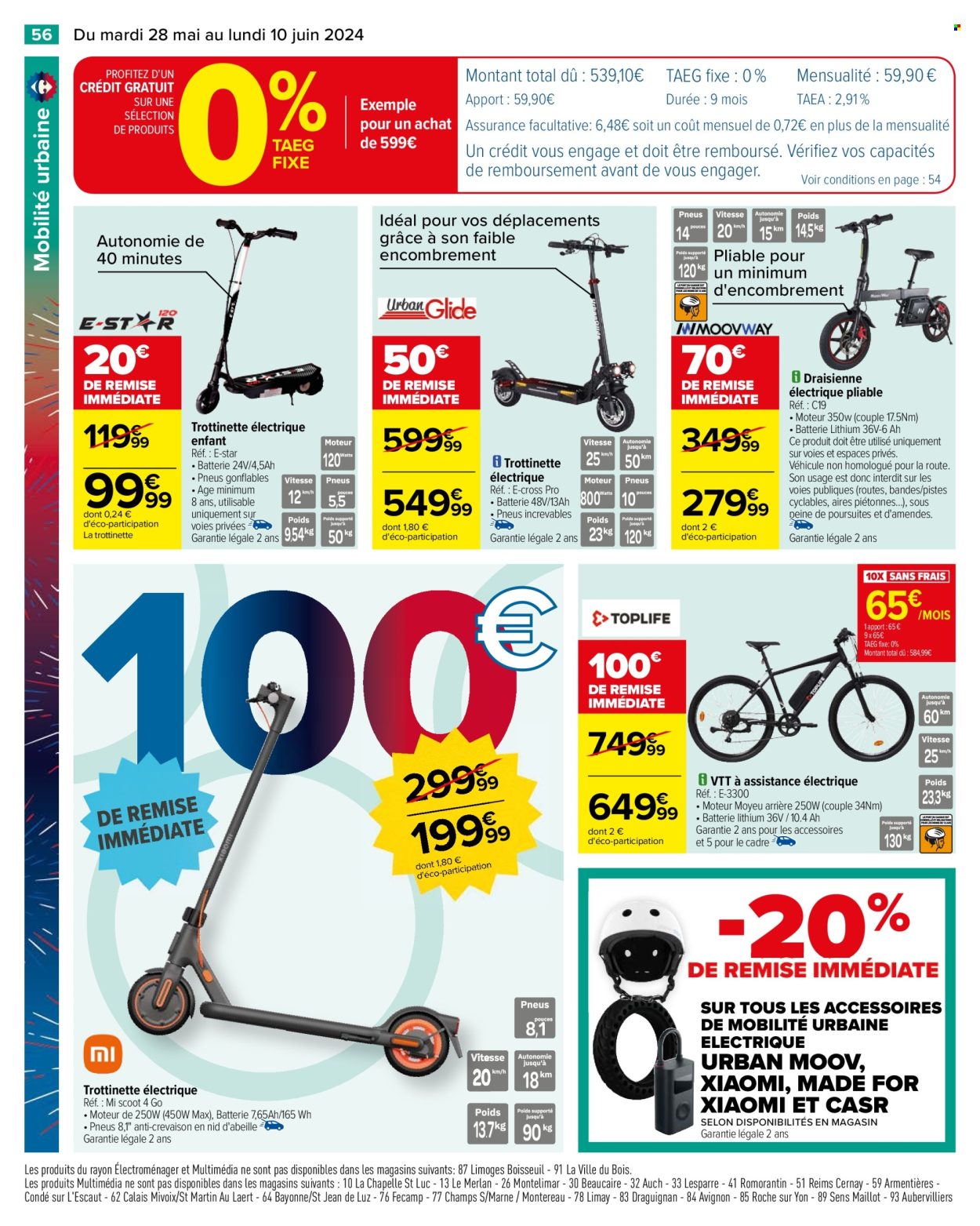Catalogue Carrefour Hypermarchés - 28/05/2024 - 10/06/2024. Page 60