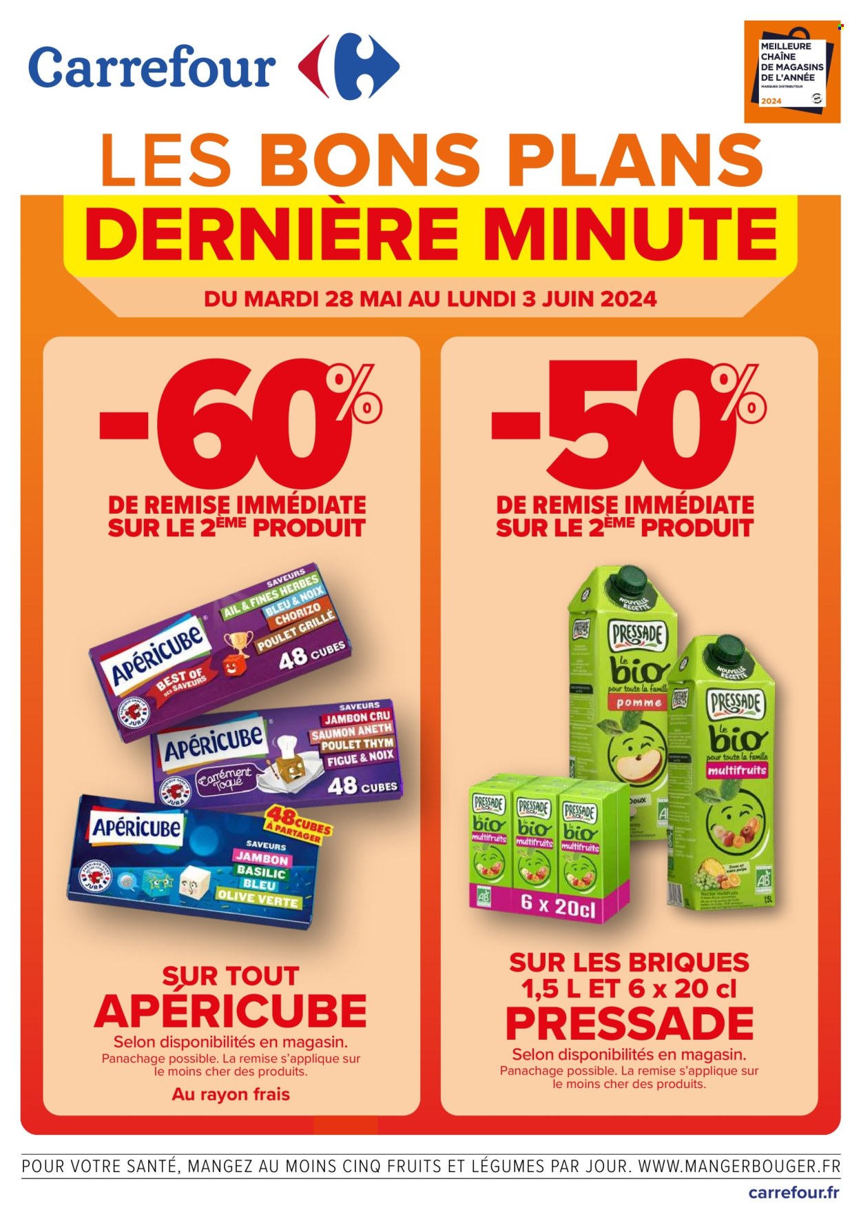 Catalogue Carrefour Hypermarchés - 28/05/2024 - 03/06/2024. Page 1
