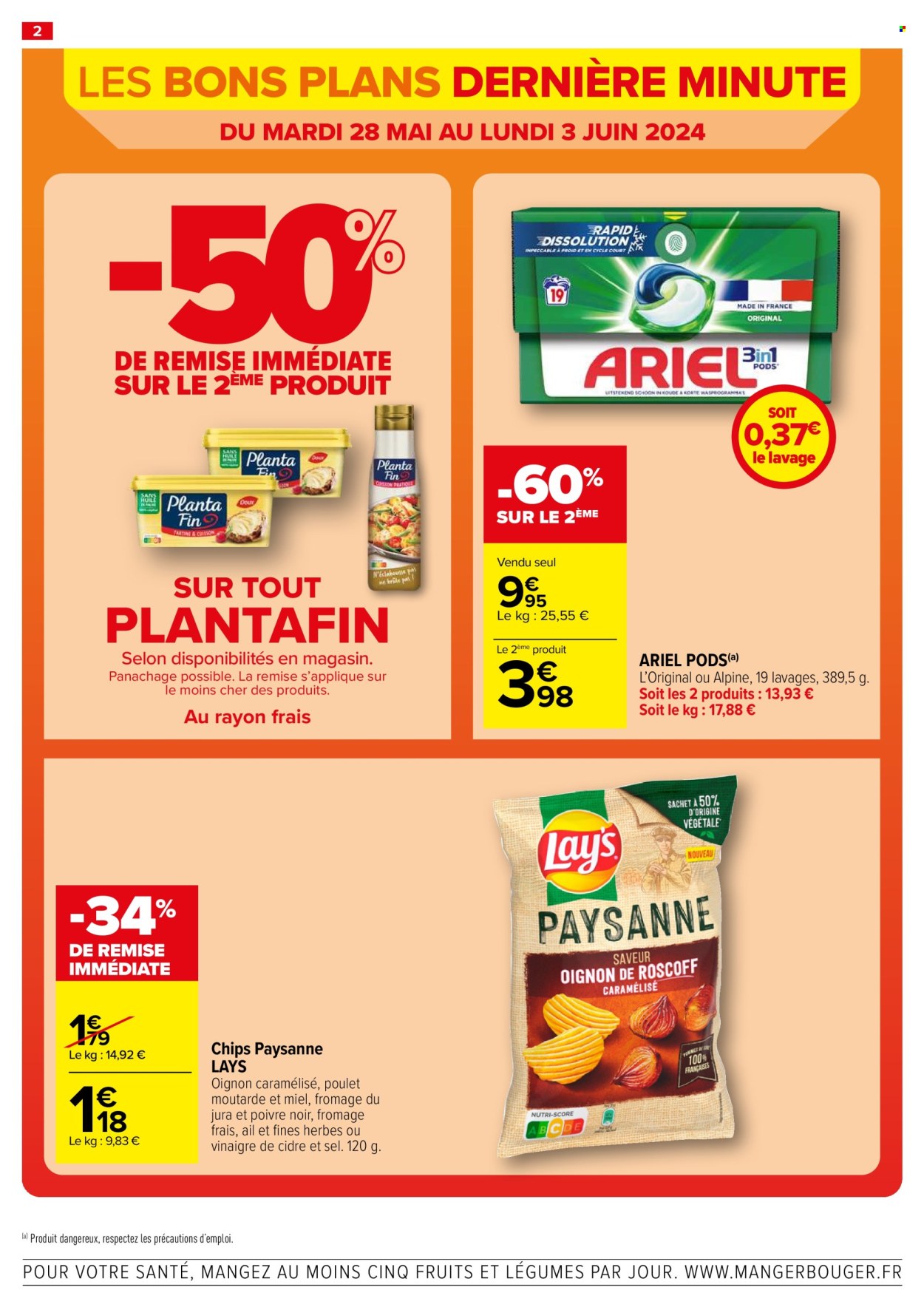 Catalogue Carrefour Hypermarchés - 28/05/2024 - 03/06/2024. Page 2