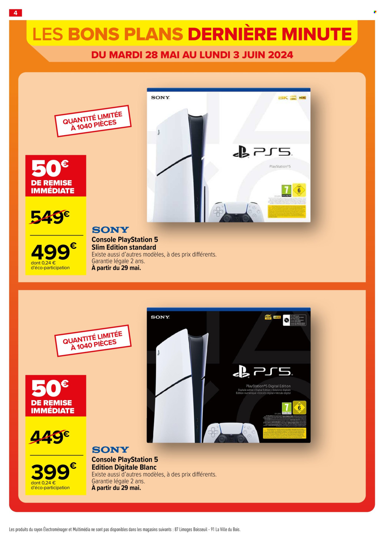 Catalogue Carrefour Hypermarchés - 28/05/2024 - 03/06/2024. Page 4
