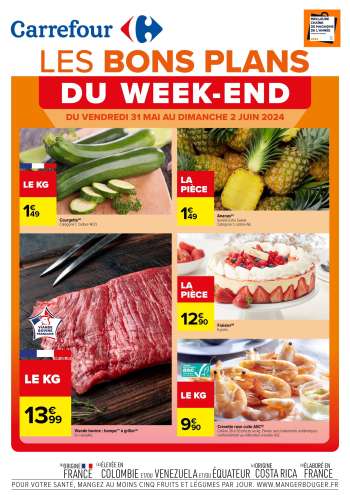 Catalogue Carrefour Hypermarchés - 31/05/2024 - 02/06/2024.