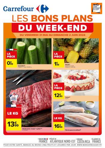 Catalogue Carrefour Hypermarchés - 31/05/2024 - 02/06/2024.