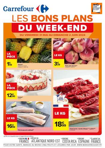 Catalogue Carrefour Hypermarchés - 30/05/2024 - 02/06/2024.