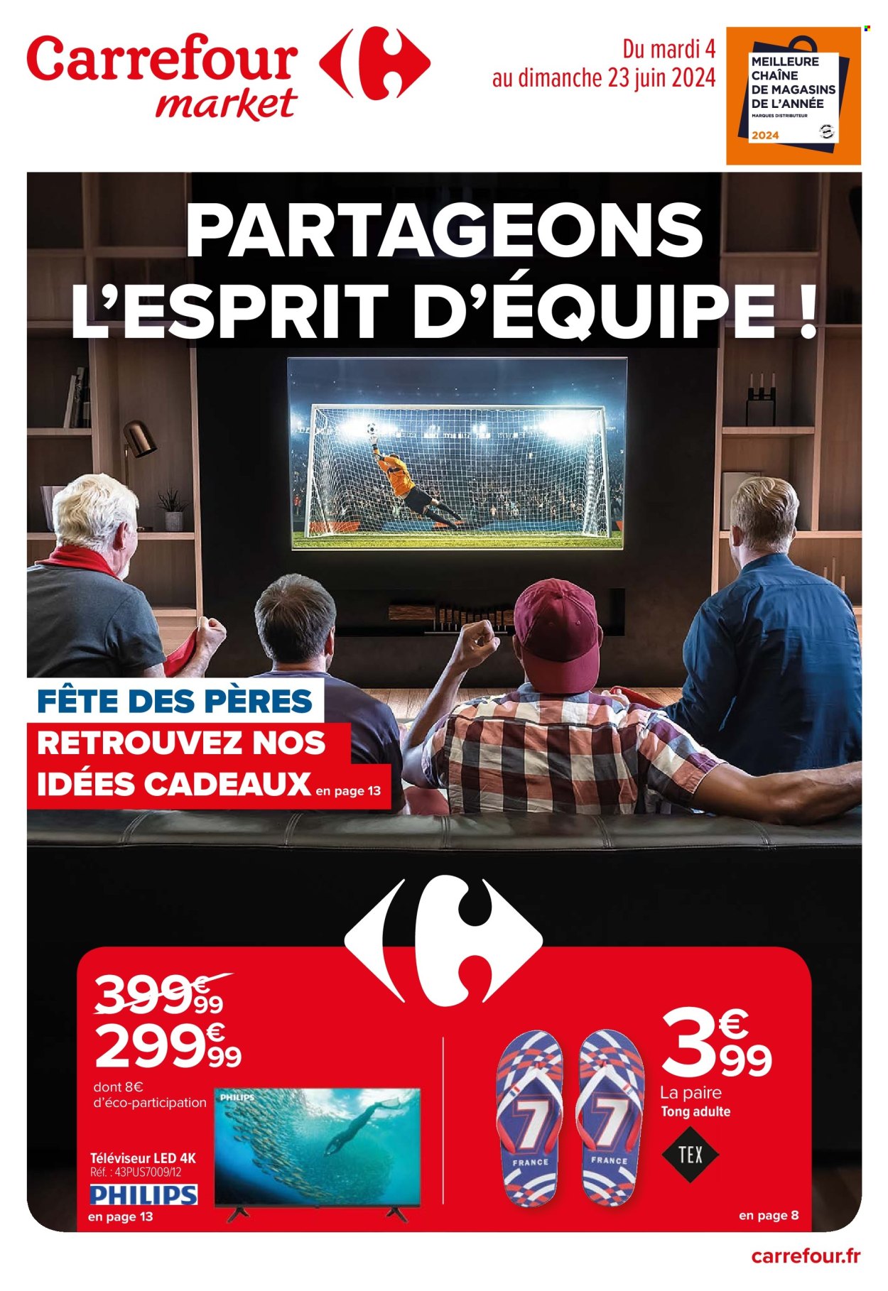 Catalogue Carrefour Market - 04/06/2024 - 23/06/2024. Page 1