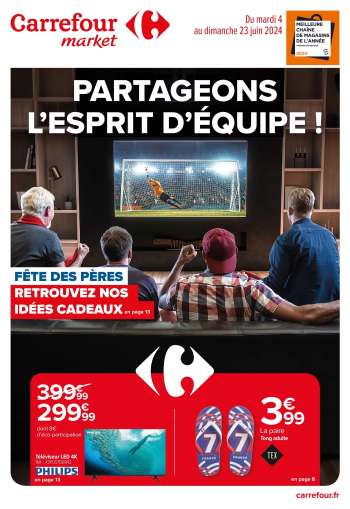 Catalogue Carrefour Market - 04/06/2024 - 23/06/2024.