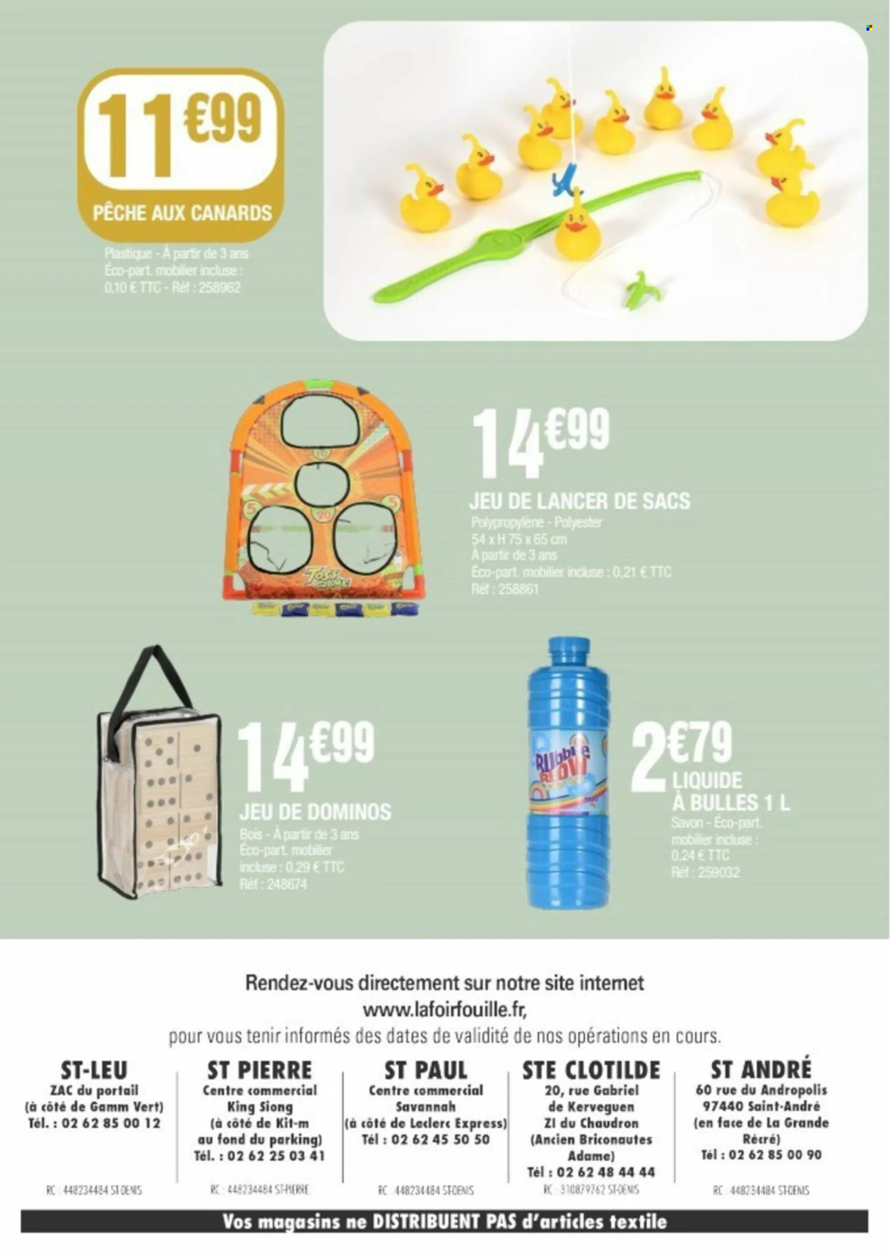 Catalogue La Foir'Fouille. Page 9