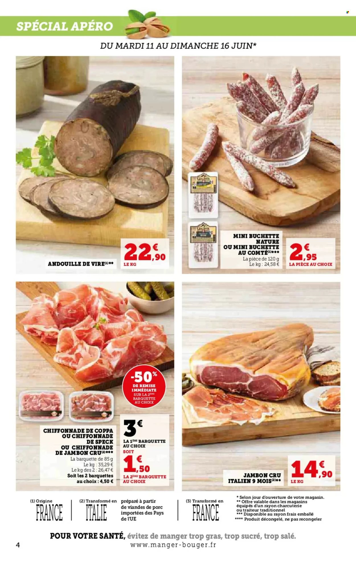 Catalogue SUPER U - 11/06/2024 - 16/06/2024. Page 4