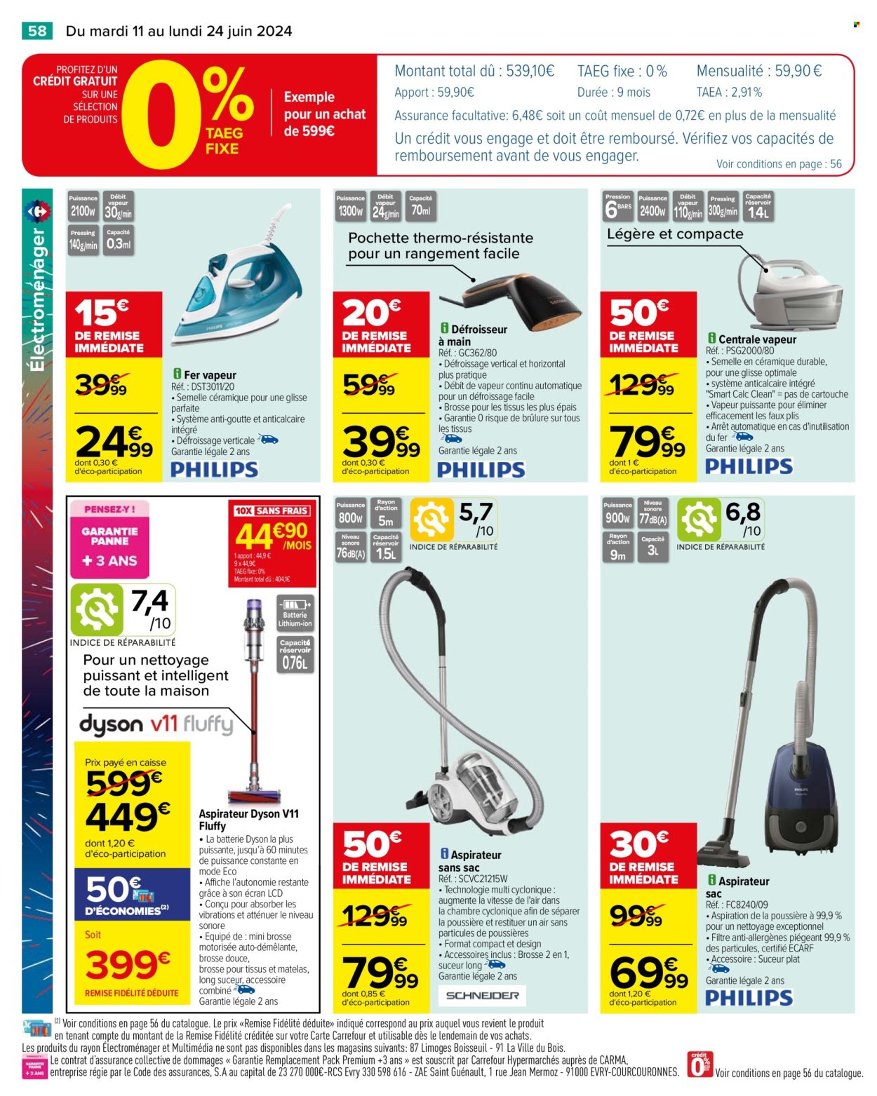 Catalogue Carrefour Hypermarchés - 11/06/2024 - 24/06/2024. Page 62