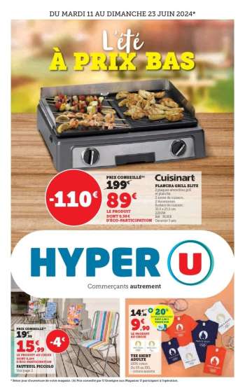 Catalogue HYPER U - 11/06/2024 - 23/06/2024.