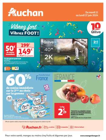 Catalogue Auchan - 11/06/2024 - 17/06/2024.