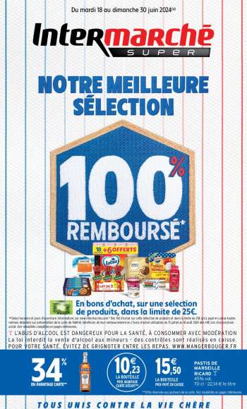 Catalogue Intermarché - 18/06/2024 - 30/06/2024.