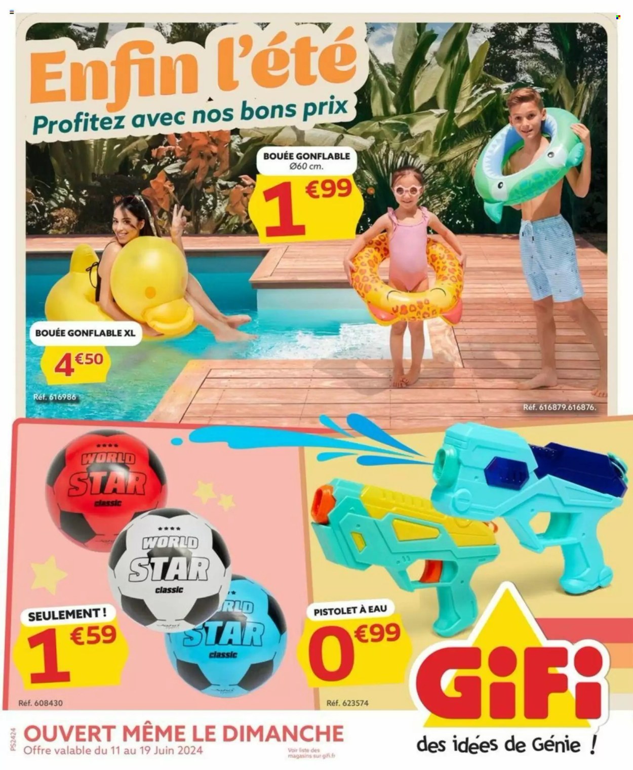 Catalogue GiFi - 11/06/2024 - 19/06/2024. Page 1