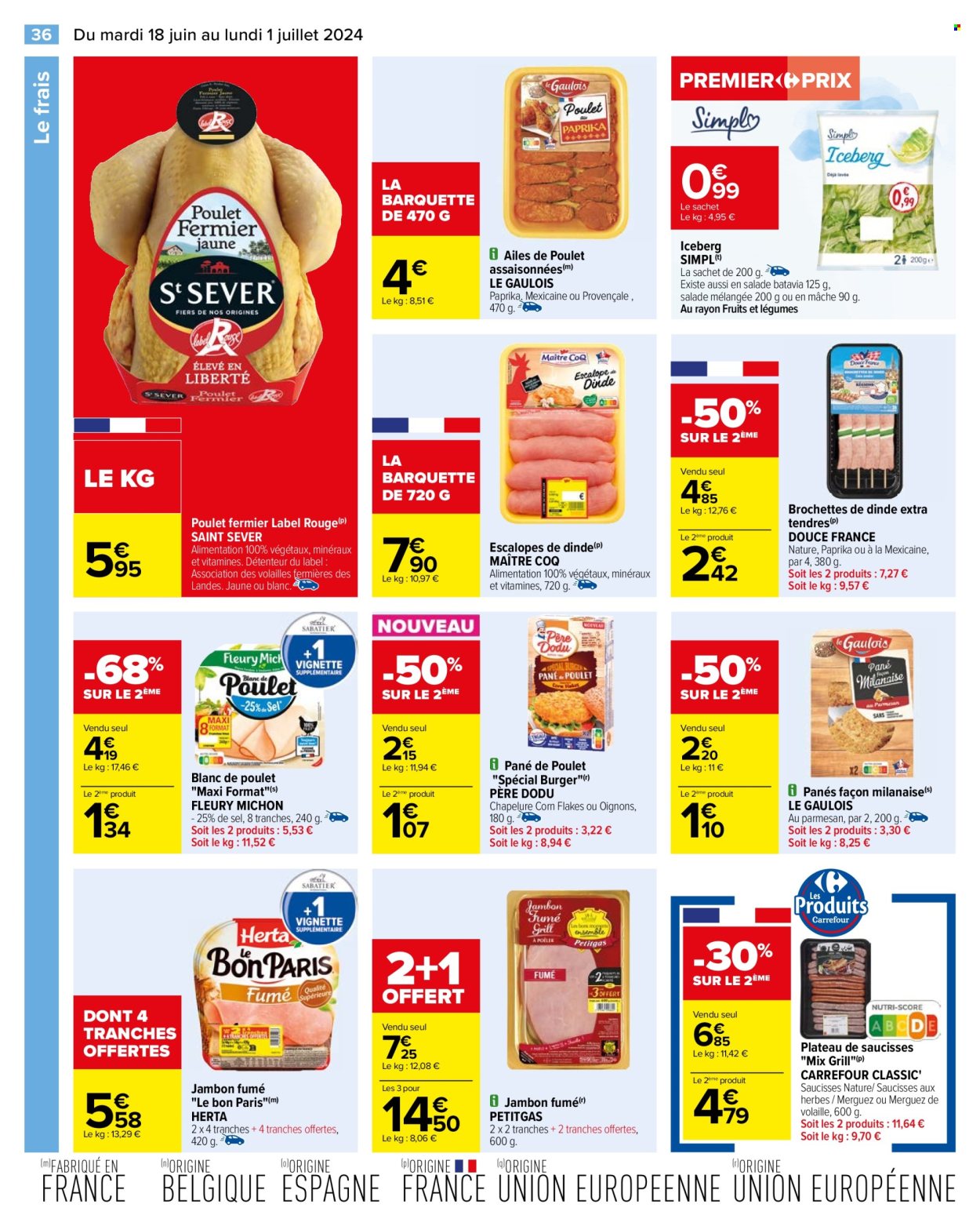 Catalogue Carrefour Hypermarchés - 18/06/2024 - 01/07/2024. Page 38