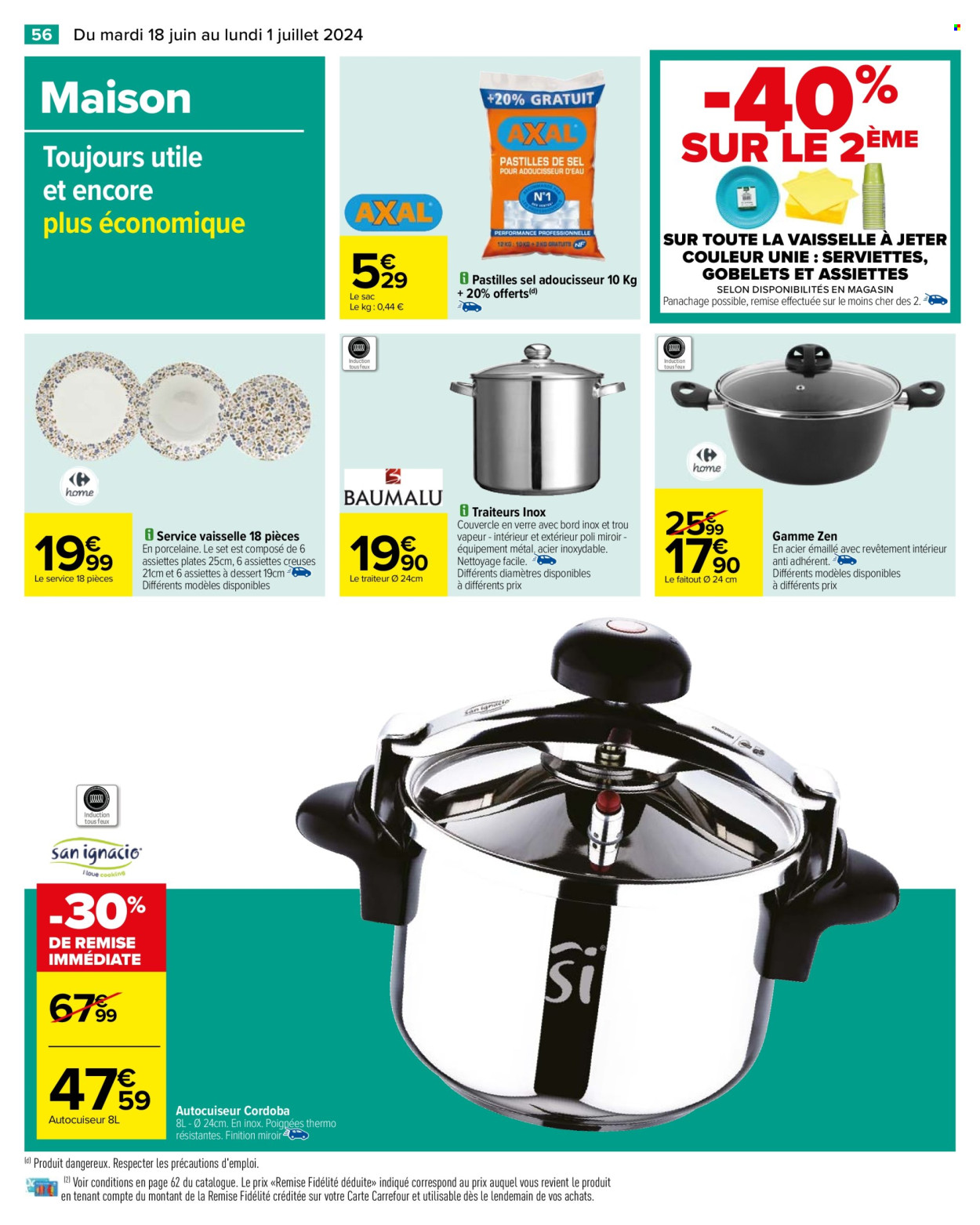 Catalogue Carrefour Hypermarchés - 18/06/2024 - 01/07/2024. Page 58