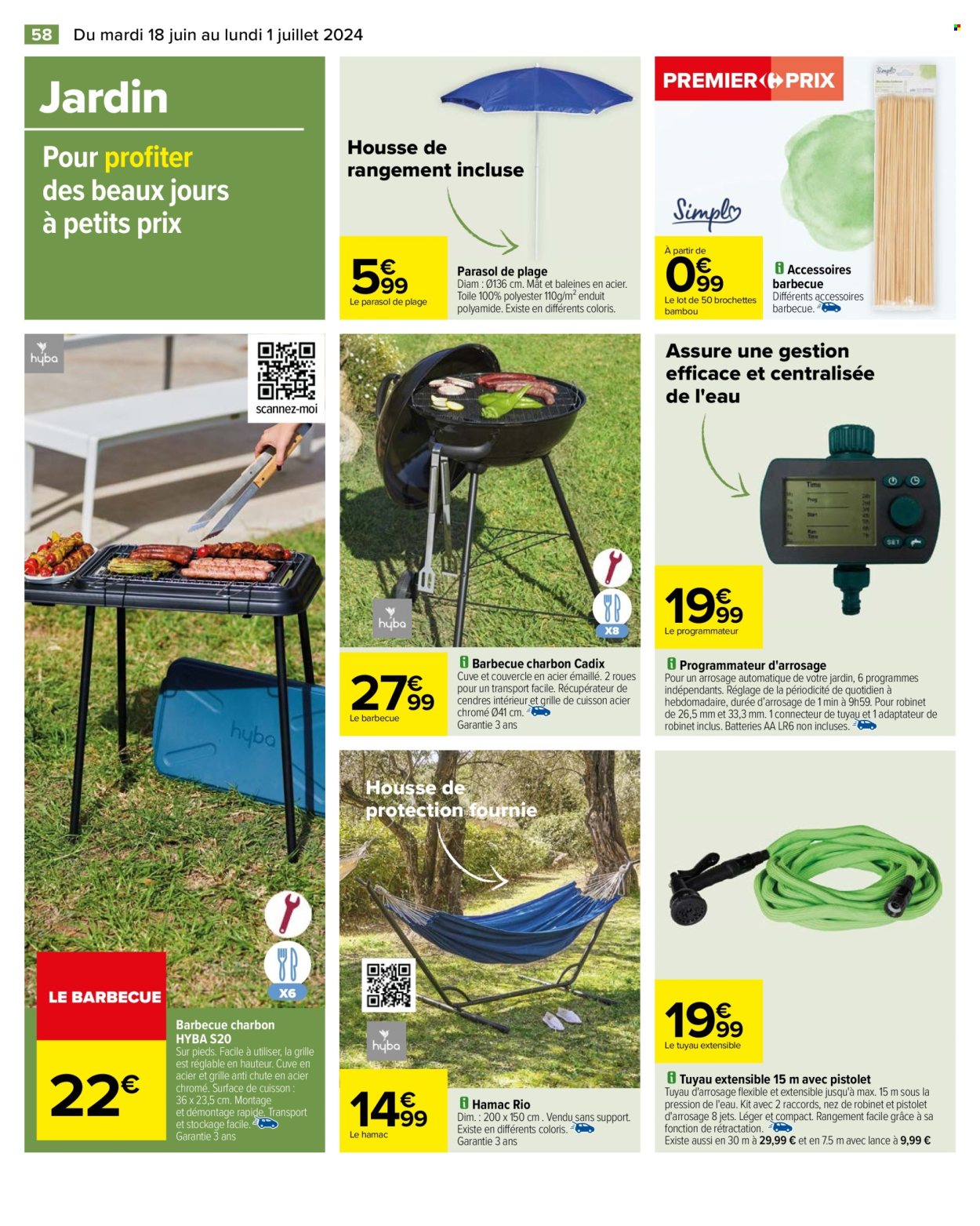 Catalogue Carrefour Hypermarchés - 18/06/2024 - 01/07/2024. Page 60