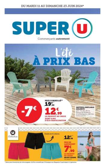 Catalogue SUPER U - 11/06/2024 - 23/06/2024.