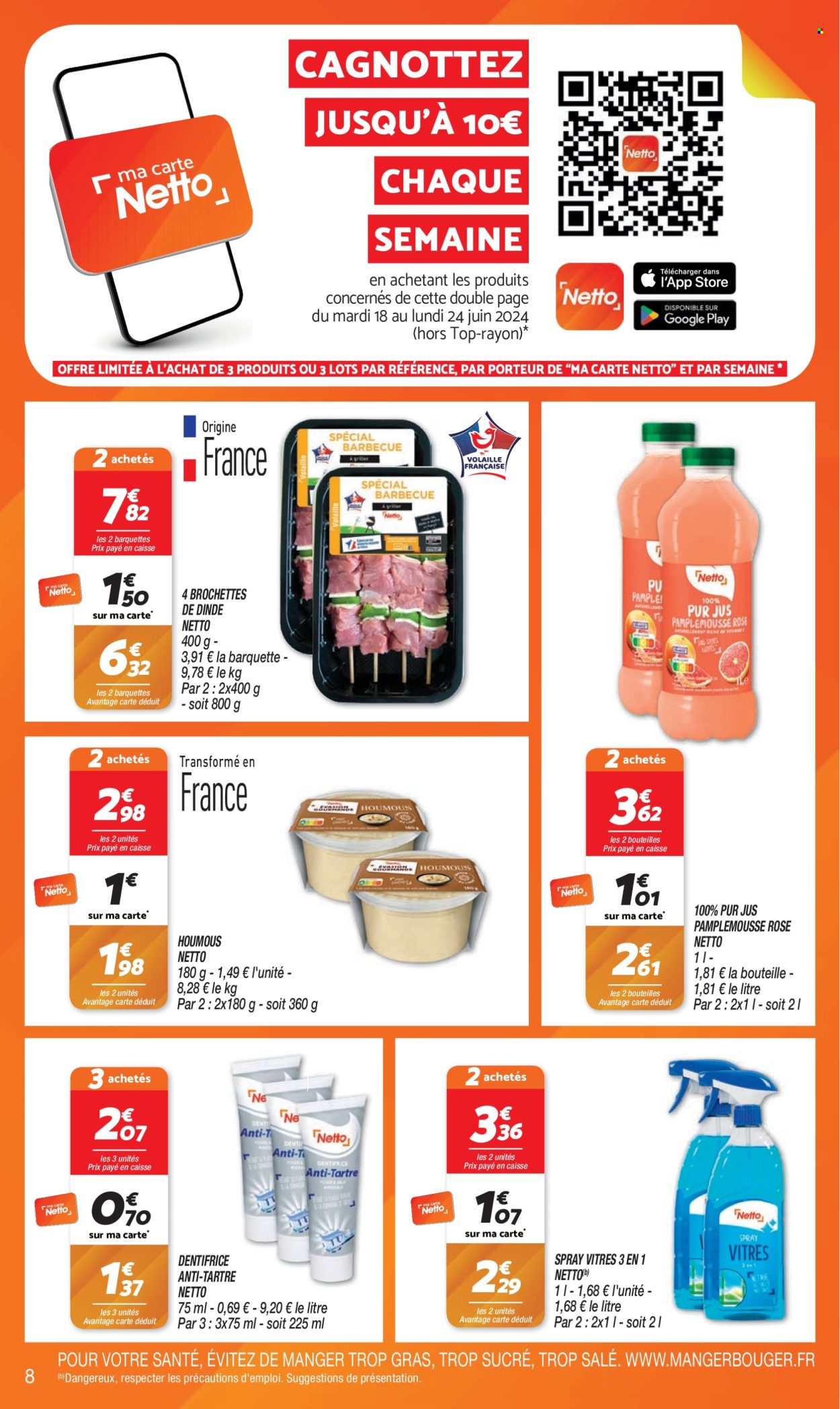 Catalogue Netto - 18/06/2024 - 24/06/2024. Page 8