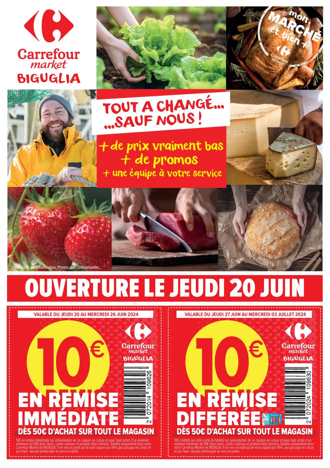 Catalogue Carrefour Market - 20/06/2024 - 30/06/2024. Page 1