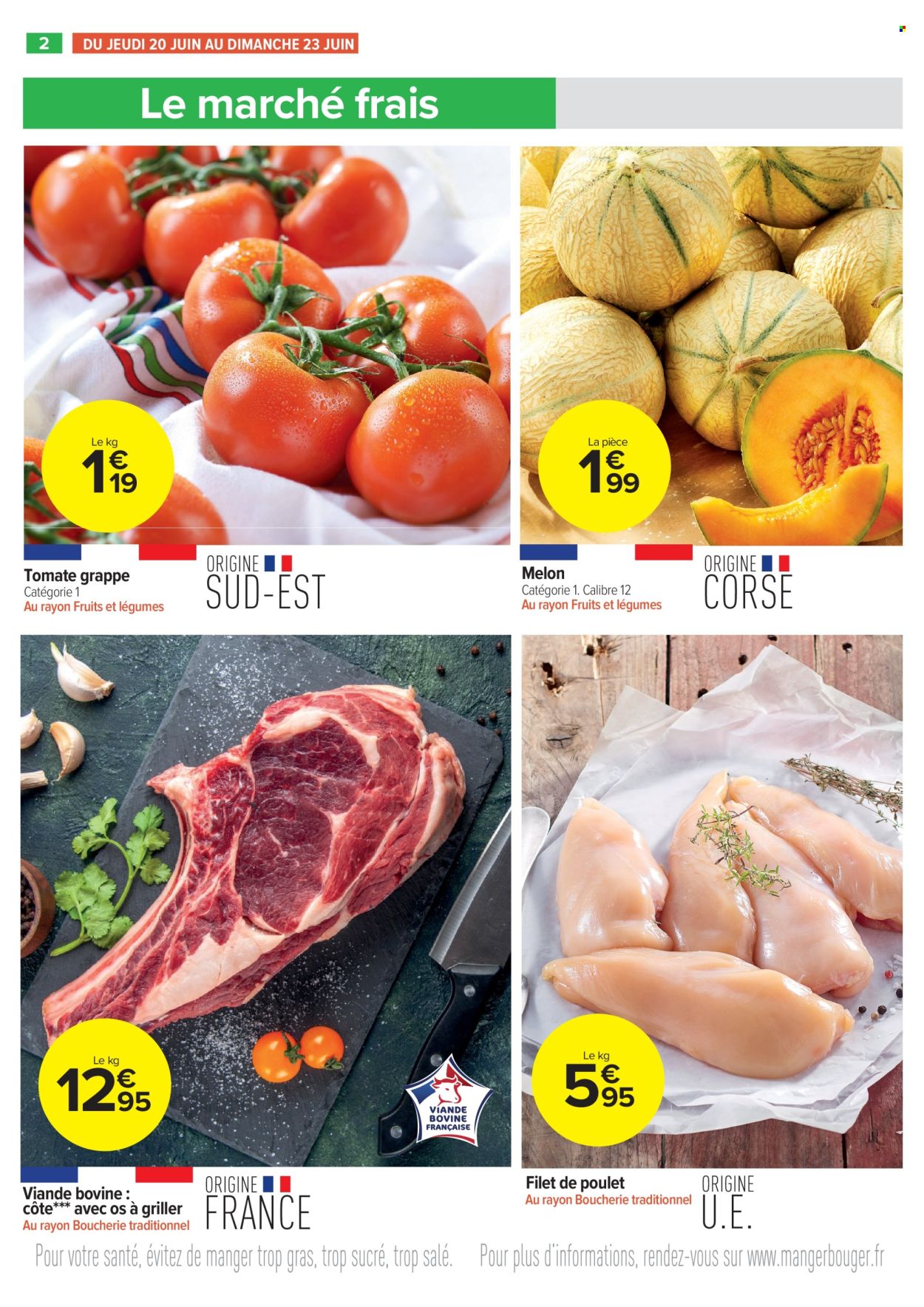 Catalogue Carrefour Market - 20/06/2024 - 30/06/2024. Page 2