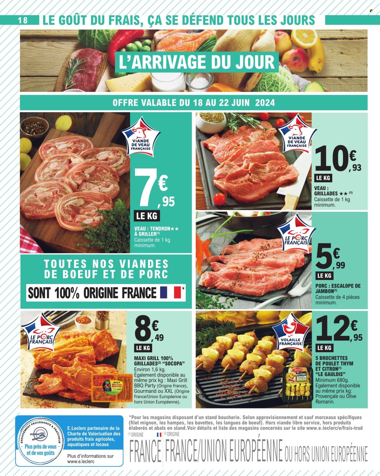 Catalogue E.Leclerc - 18/06/2024 - 29/06/2024. Page 18