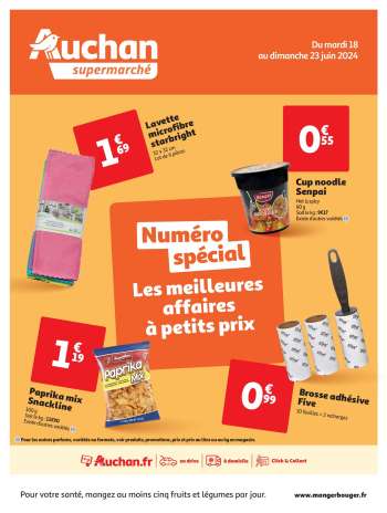 Catalogue Auchan - 18/06/2024 - 23/06/2024.