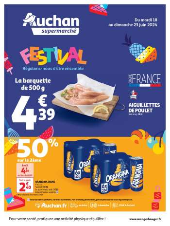 Catalogue Auchan - 18/06/2024 - 23/06/2024.