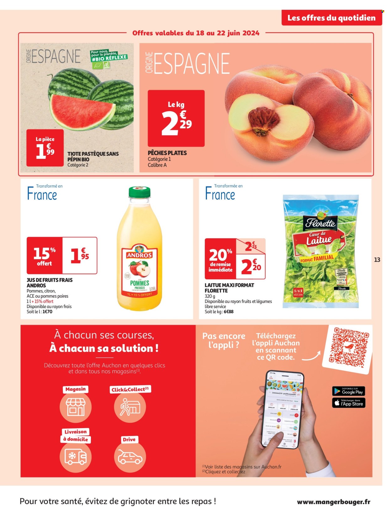 Catalogue Auchan - 18/06/2024 - 23/06/2024. Page 13