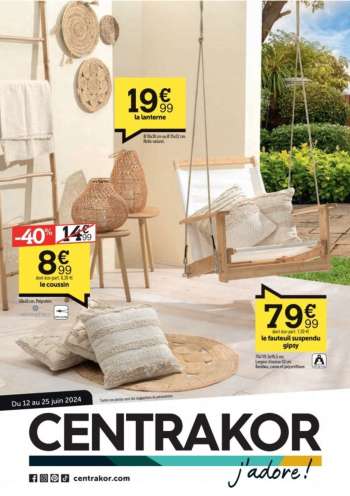 Catalogue Centrakor - 12/06/2024 - 25/06/2024.