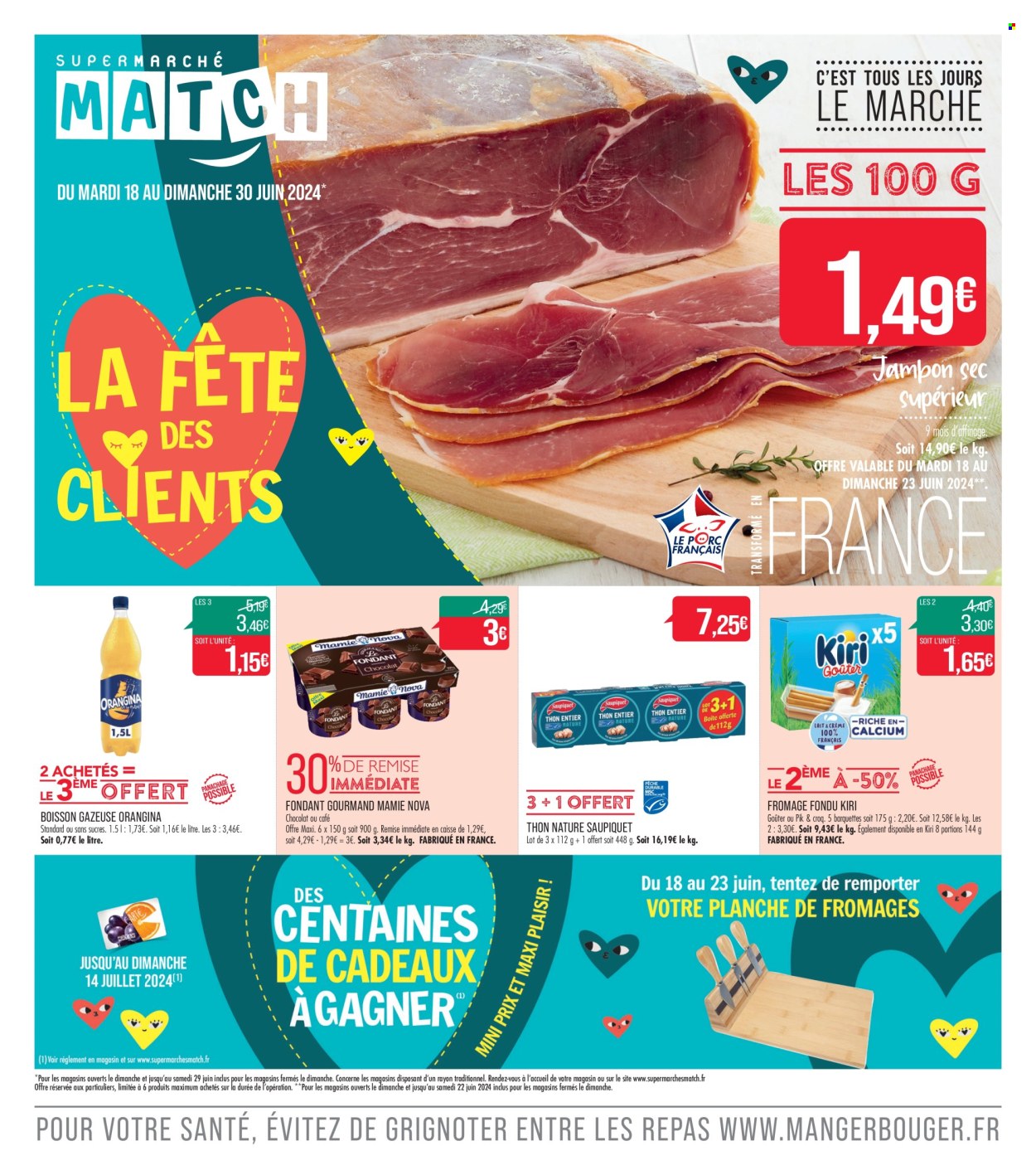 Catalogue Supermarché Match - 18/06/2024 - 30/06/2024. Page 1