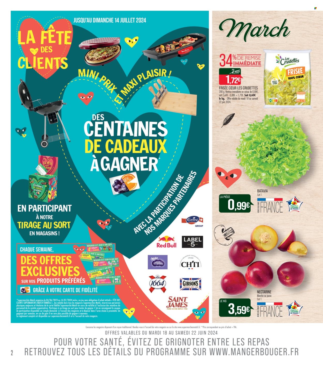 Catalogue Supermarché Match - 18/06/2024 - 30/06/2024. Page 2
