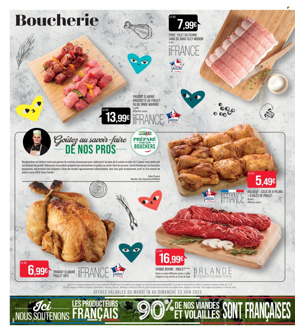 Catalogue Supermarché Match - 18/06/2024 - 30/06/2024. Page 8