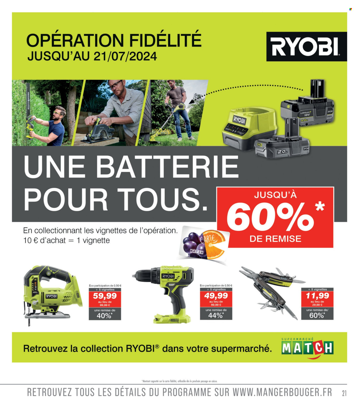 Catalogue Supermarché Match - 18/06/2024 - 30/06/2024. Page 21