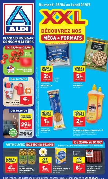 Catalogue ALDI - 25/06/2024 - 01/07/2024.