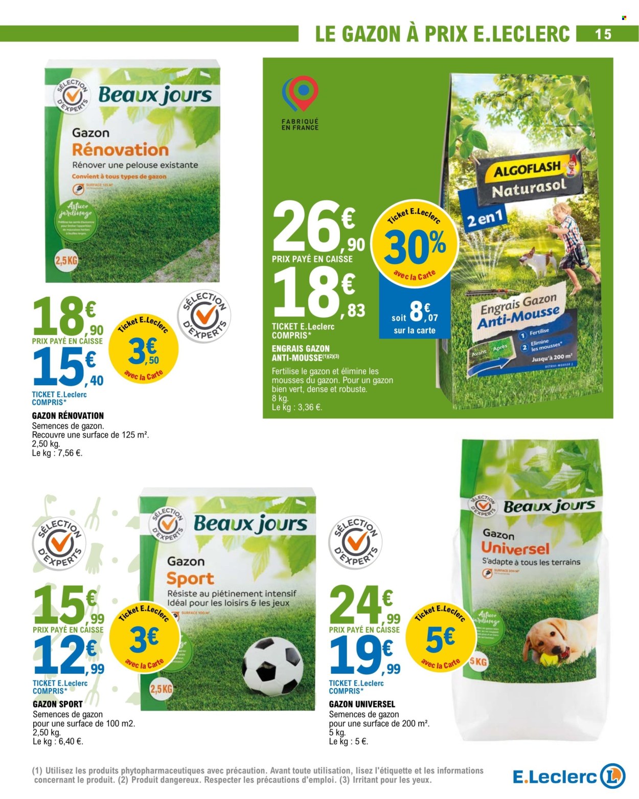 Catalogue E.Leclerc - 27/02/2024 - 26/08/2024. Page 15