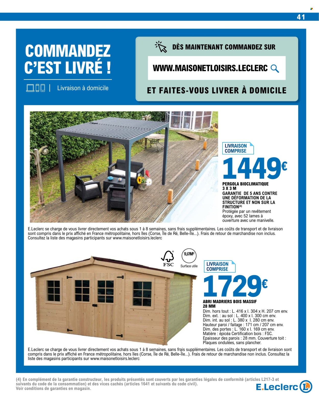 Catalogue E.Leclerc - 27/02/2024 - 26/08/2024. Page 41