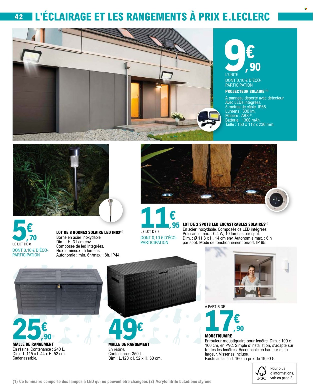 Catalogue E.Leclerc - 27/02/2024 - 26/08/2024. Page 42