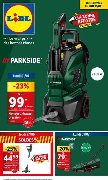 Catalogue Lidl - 27/06/2024 - 01/07/2024.
