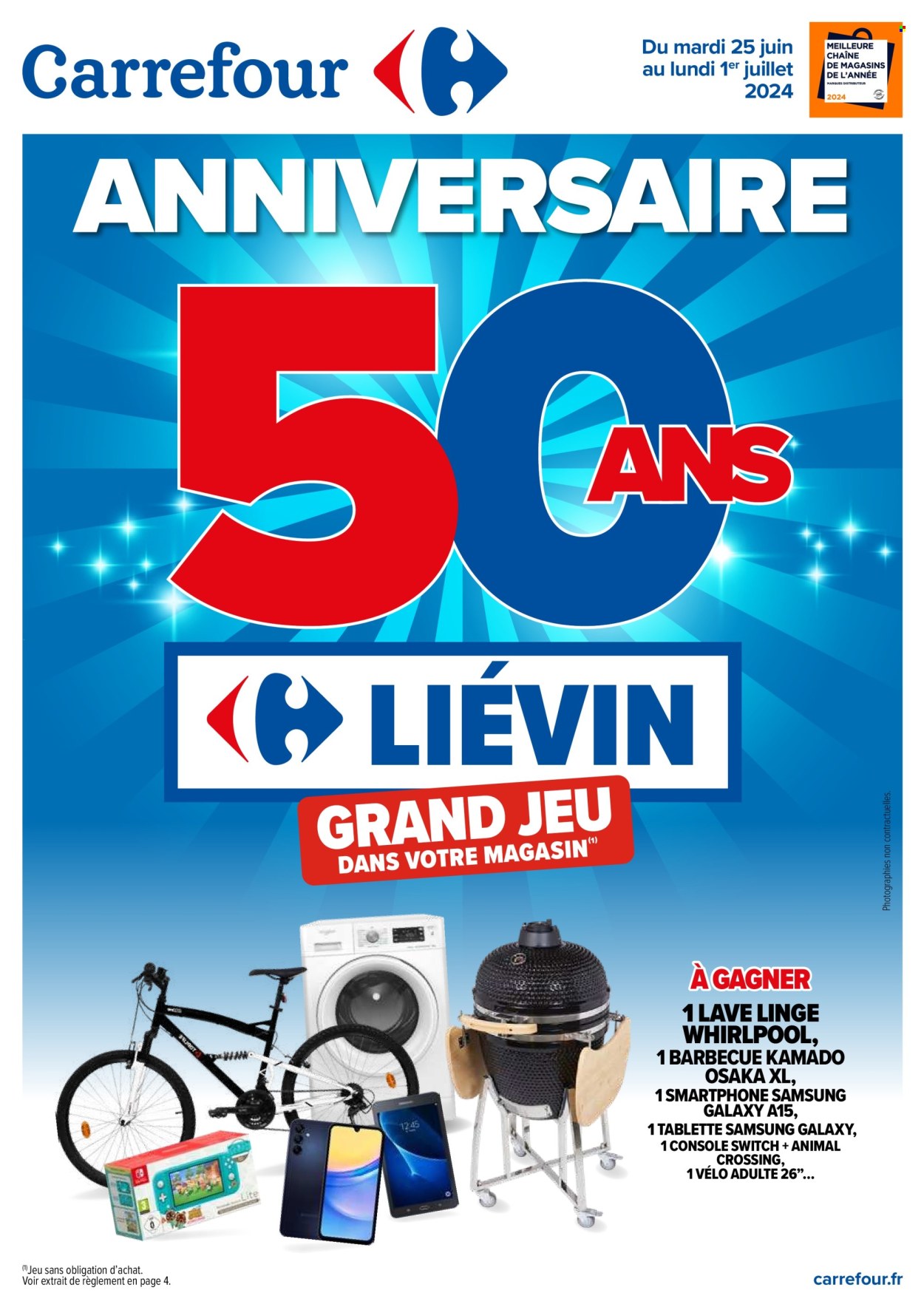 Catalogue Carrefour Hypermarchés - 25/06/2024 - 01/07/2024. Page 1